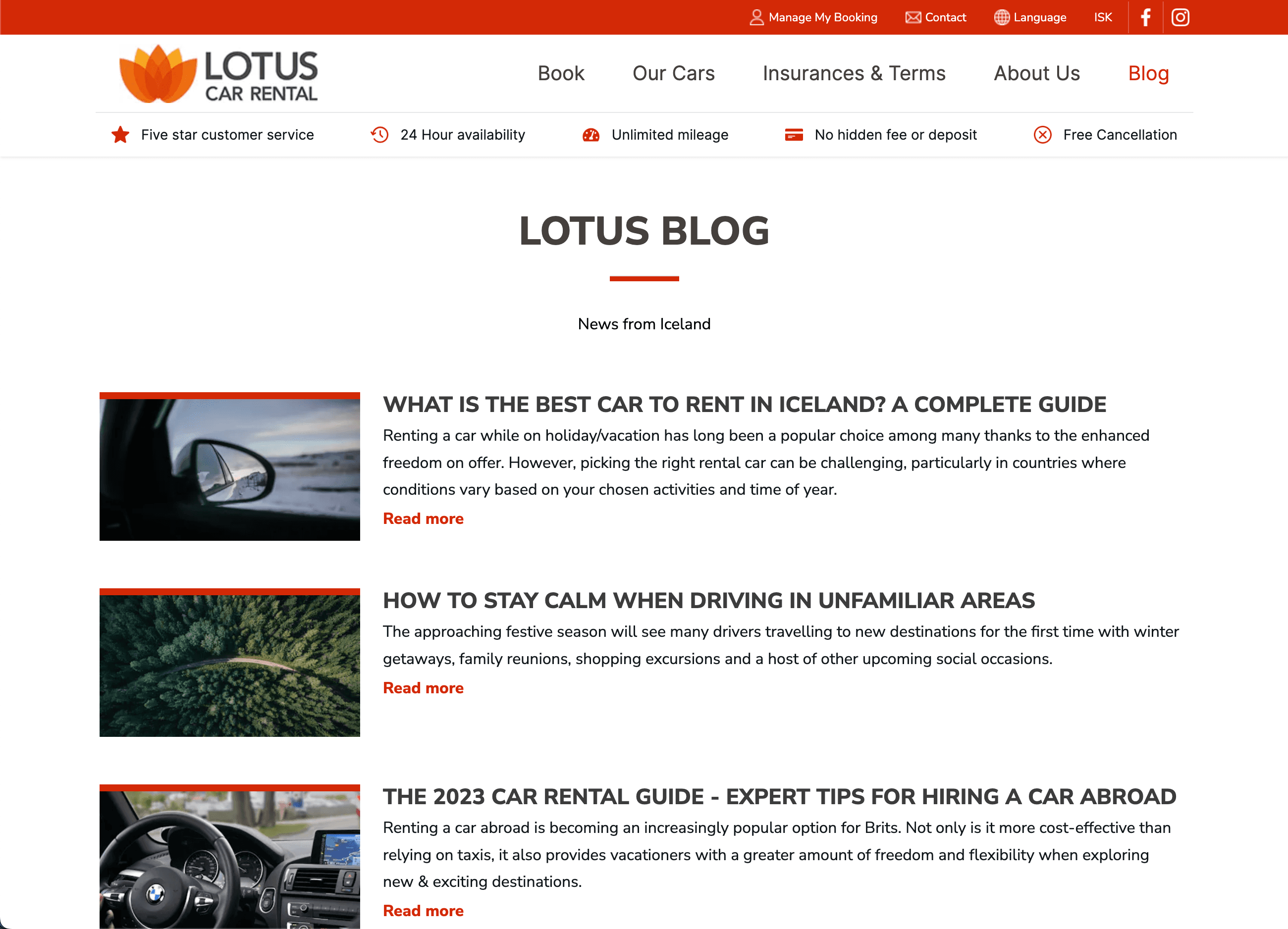 Lotus Car Rental
