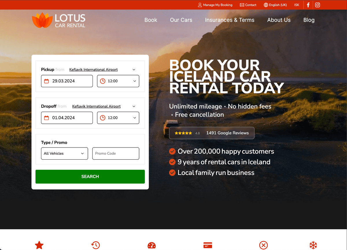 Lotus Car Rental