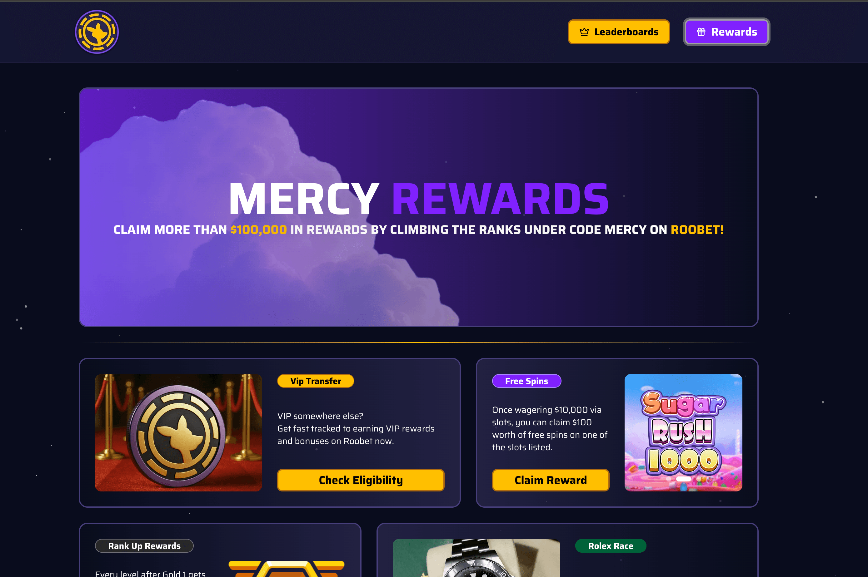 Mercy Rewards